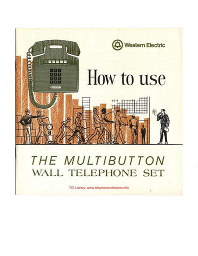 WE - How to Use the Multibutton Wall Telephone Set