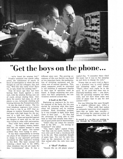 Stromberg Carlson Ad - XY Toll Recorder