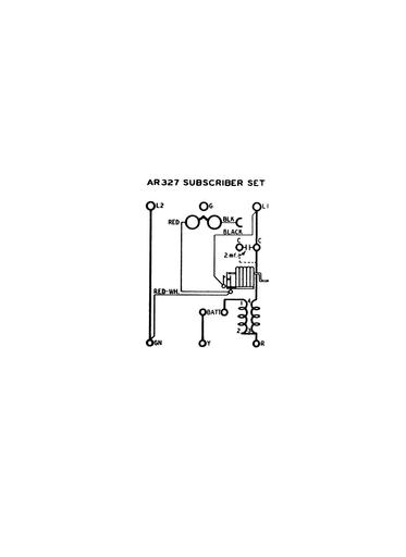 Desk Set Boxes (Subscriber Sets), Ar327 Tl