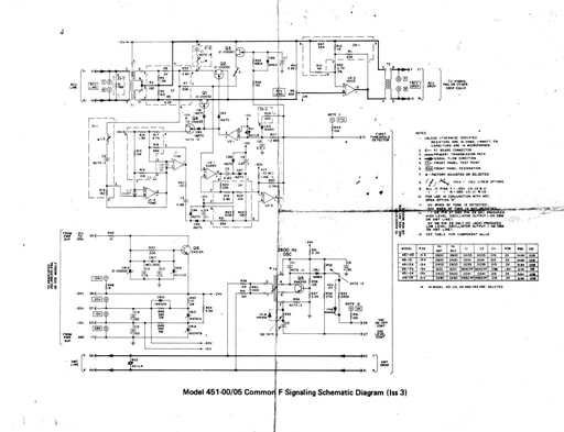 Wescom 451-00-05 I3 Common F Signaling Schematic
