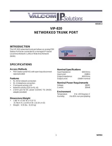 Vip820 Bc