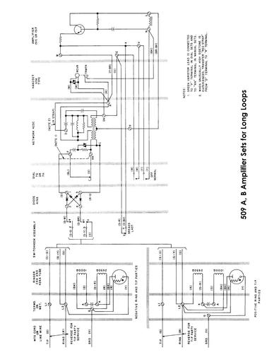 500 Series Desk Telephones, 509ab Tl
