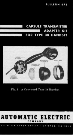 AE Bulletin 678 - Type-38 Handset Conversion (complete)