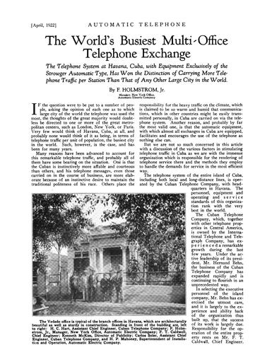 Automatic Telephone Journal 1922