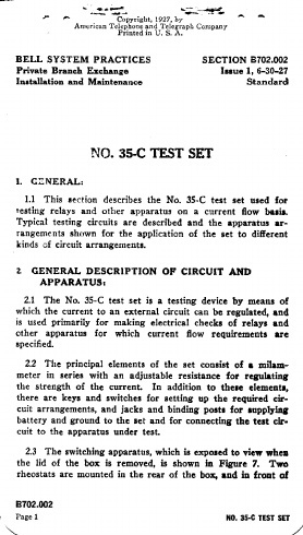 B702.002, I1, Jun27, 35-C Test Set BSP