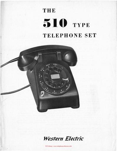 1953 - New WE 510-type Telephone Set