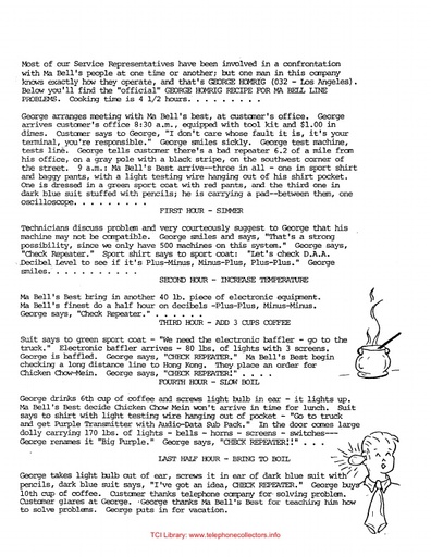 Carterphone Co Newsletter - Los Angeles Branch - ca 1973