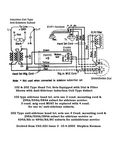 B1 and D1 Handset Mountings, 202df Tl