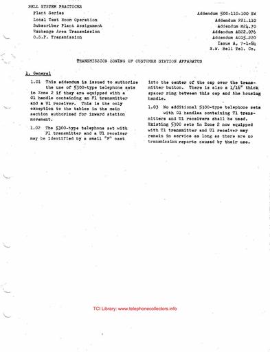 500-110-100 SW Add iA Mar59 - Transmission Zoning