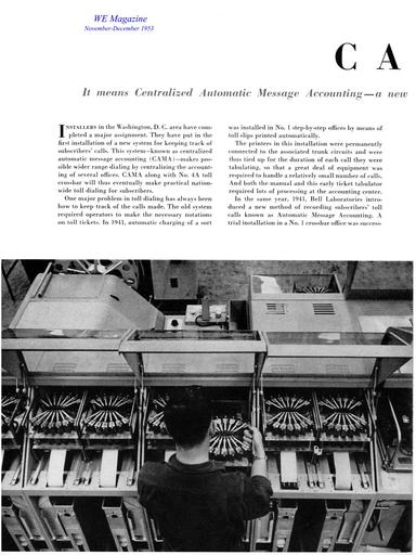 53 - CAMA Introduction