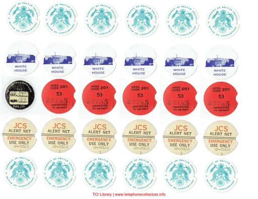 US Government number cards provided by (the late) Bud Breslin