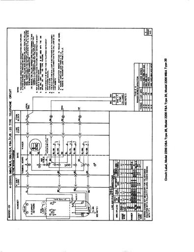 ITT Trendline Telephones, K2200 Tl