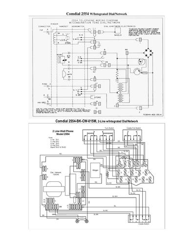 "500" Style Telephones, 2554IN Tl