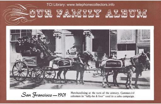 Our Family Album -  Pacific Telephone Photos from 1884-1922 [LARGE FILE]