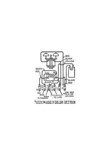 Desk Set Boxes (Subscriber Sets), 1127y Tl