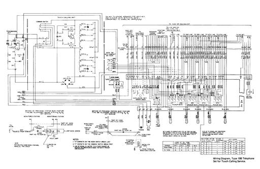 AE 186, Ae186t - Type 186 six-button 1A2 keyset, Touch Dialing  Tl