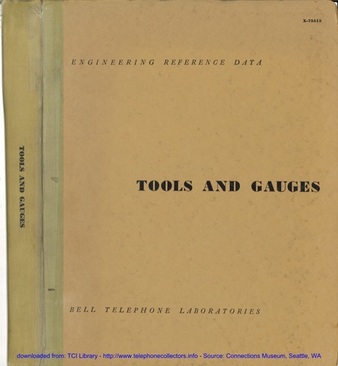 1974 BTL X-75515 Jan74 - Tools and Gauges