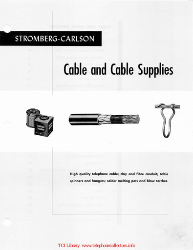 SC Catalog late 50s - Supplies