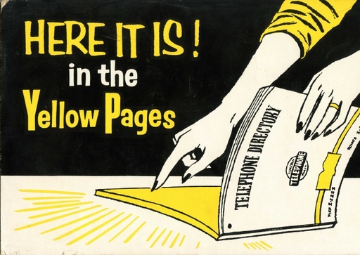 Booth Card- LTandT Yellow Pages
