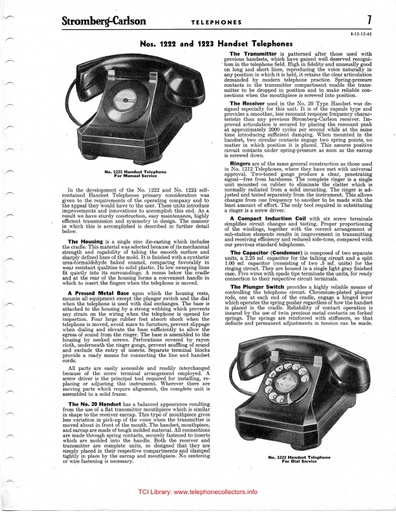 SC Catalog 1942 pp B 07-29 - Telephone Sets - Aug42
