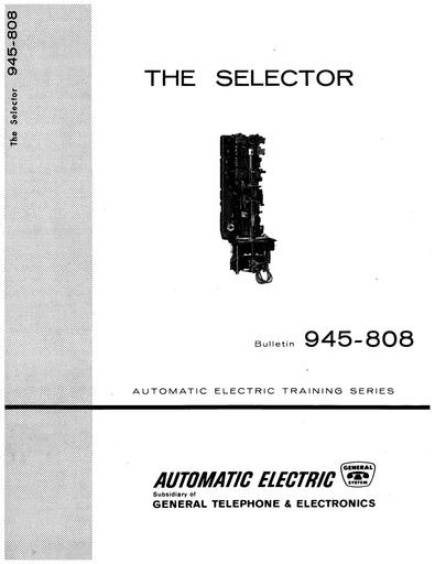 AE-Bulletin-945-808 Selector
