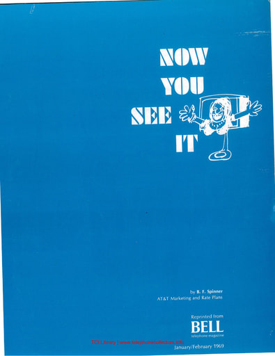 69 - Picturephone folder Jan / Feb1969