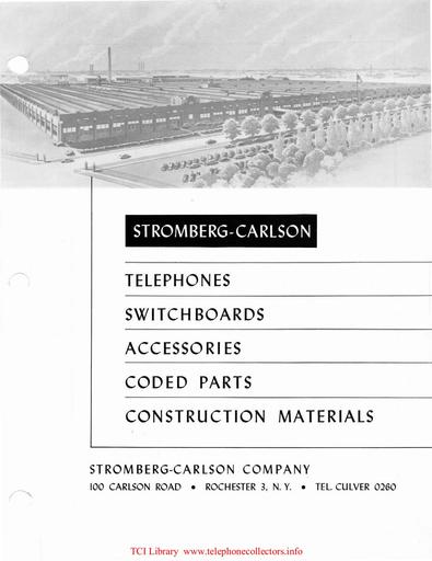 SC Catalog 1950s-late - Equipment