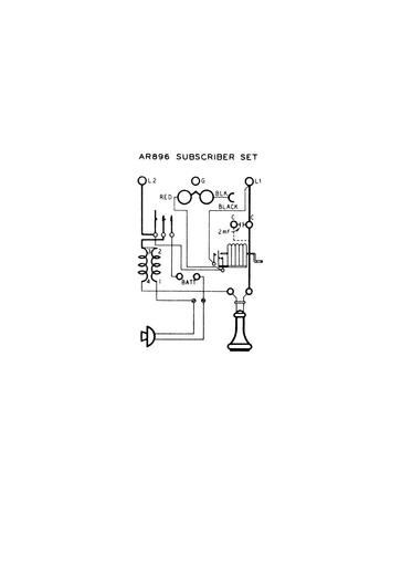 Desk Set Boxes (Subscriber Sets), Ar896 Tl