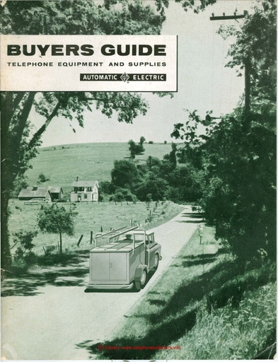 AE Catalog 1900 Oct57 - Buyer's Guide - Telephone Equipment and Supplies