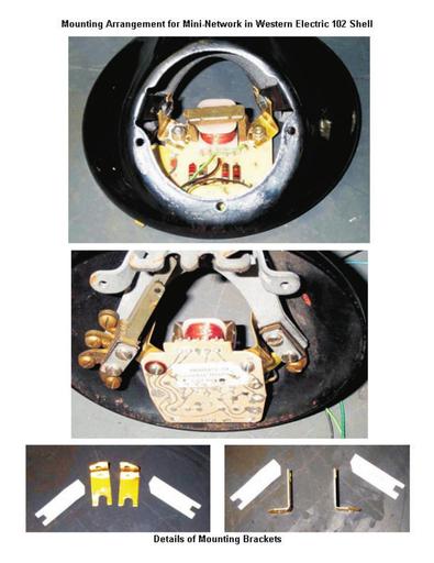 Method of mounting N-205 Mini Network inside of a B1/102 set. 102mtg Tl