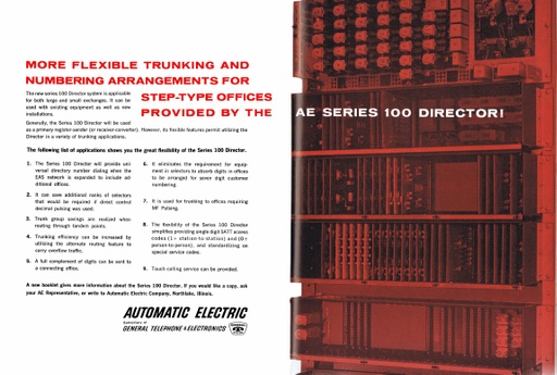 AE Series 100 Director Ad