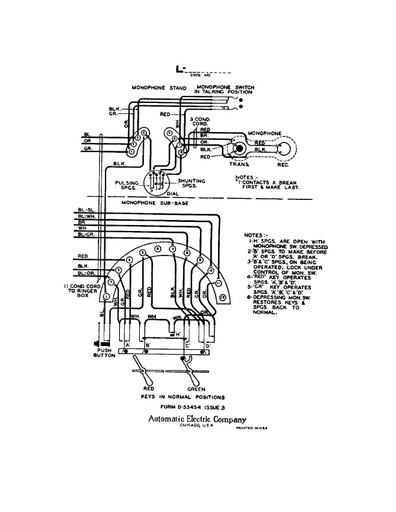 Miscellaneous Multi-Line Telephone Sets, AE Two Key Set