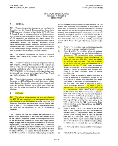 GSP 491-300-110 I2 Miniature Bridged Jacks - Page One