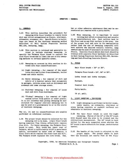 H-series Sweeping BSPs from 1952-59