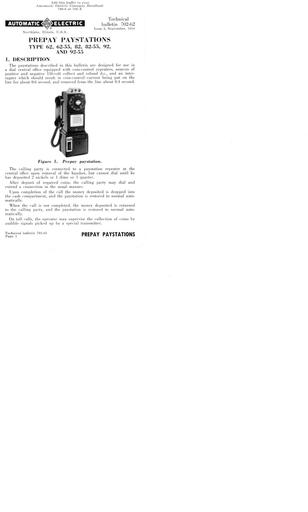 TB 702-62 I3 - AE Prepay Paystations - Tl