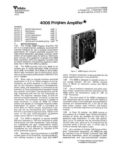 Tellabs4008ProgAmp