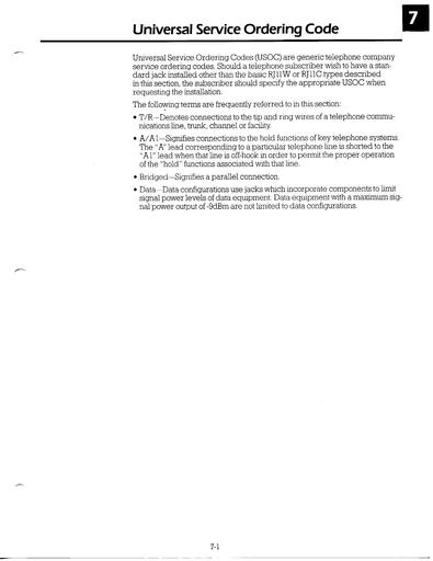 USOC Tl