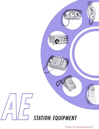 AE Catalog 4055-N Nov62 - Station Equipment