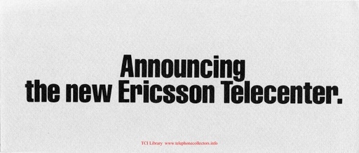 Ericsson Centrum - New US Telecenter on Long Island