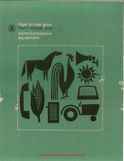 1965 - How to Use Your Farm Interphone Communications Equipment - Marketing Brochure