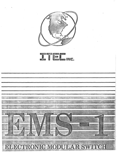 ITEC EMS 1 Overview