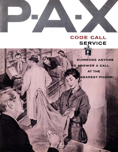 AE Circular 1752 Mar59 - PAX Code Call Service