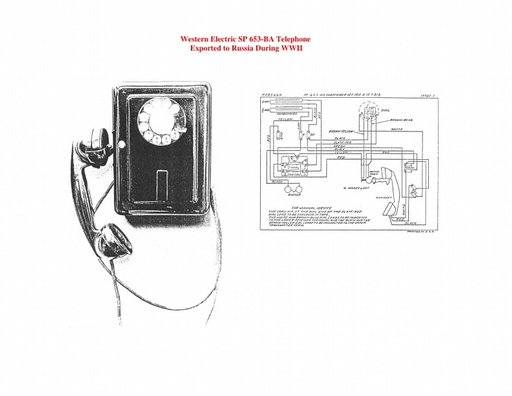 SP-653-BA - Exported to Russia during WWII - Wiring