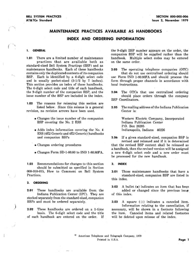 000-000-006 i2 Nov79 - BSP Maintenance Practices Handbooks