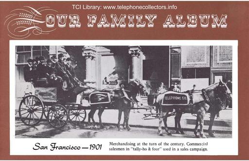 Our Family Album - Pacific Telephone Photos from 1884-1922