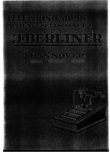 Tefag Catalogus 1913