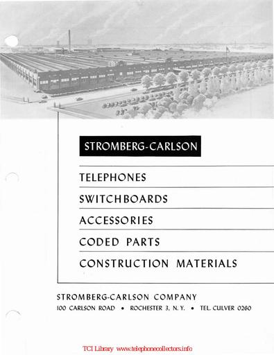 SC Catalog 1950s-late - Equipment and Supplies