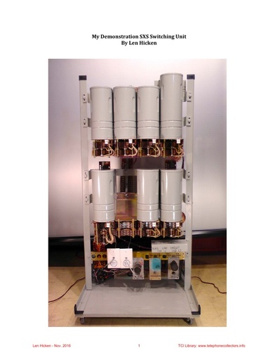 SxS Demo Switch - Len Hicken Nov16