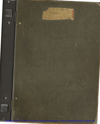WE 1 XB - Plant Training Practices - 1939
