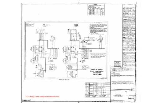 T-66520-40 - CO Trunk Circuit 555 PBX